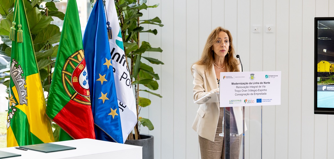 Vogal do Conselho de Administração da IP, Maria Helena Campos.